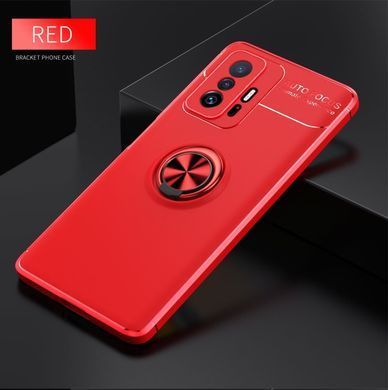 Защитный чехол Color Ring для Xiaomi 11T / 11T Pro Красный