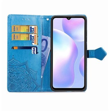Чехол-книжка Art Book для Xiaomi Redmi 9A Синий