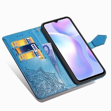 Чехол-книжка Art Book для Xiaomi Redmi 9A Синий