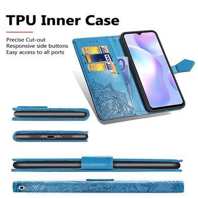 Чехол-книжка Art Book для Xiaomi Redmi 9A Синий
