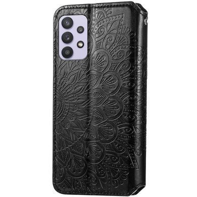 Чохол-книжка Flower Book для Samsung Galaxy A52 2021 / A52s 5G Чорний