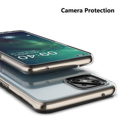 TPU чохол Strong Clear 0,5mm для Oppo A92s Прозорий