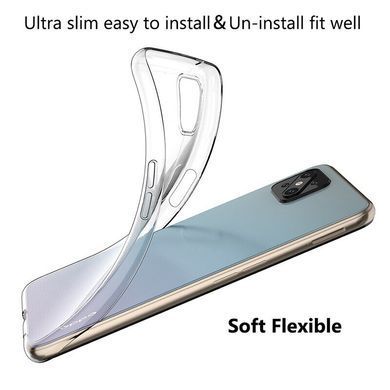 TPU чохол Strong Clear 0,5mm для Oppo A92s Прозорий