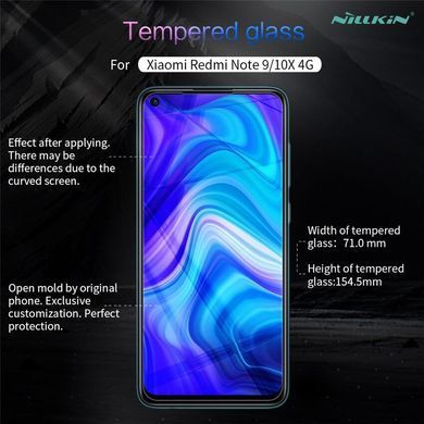 Защитное стекло Nillkin Amaizing (H) для Xiaomi Redmi Note 9 / Redmi 10X