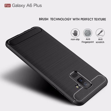 Захисний чохол iPaky Slim TPU для Samsung A605 Galaxy A6 Plus / Galaxy J8 Plus 2018 Чорний