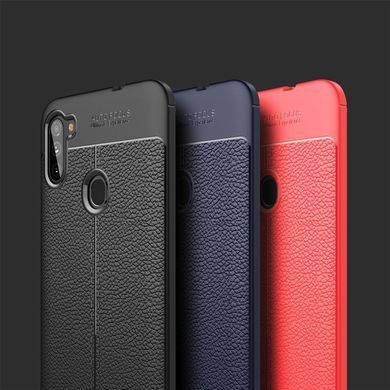 Захисний чохол Leather для Samsung A115F Galaxy A11 / Galaxy M11 Синій