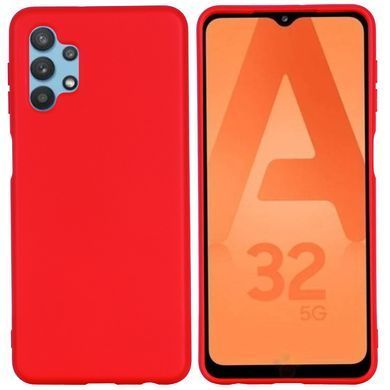 Захисний чохол Liquid Case Full Cover для Samsung A325F Galaxy A32 4G Червоний