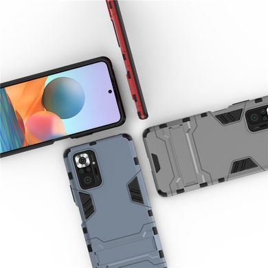 Защитный чехол Strong Guard для Xiaomi Redmi Note 10 Pro / 10 Pro Max Черный
