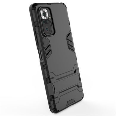 Защитный чехол Strong Guard для Xiaomi Redmi Note 10 Pro / 10 Pro Max Черный