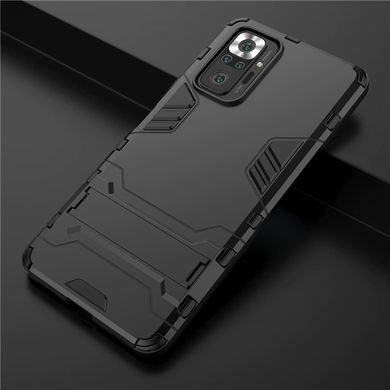 Защитный чехол Strong Guard для Xiaomi Redmi Note 10 Pro / 10 Pro Max Черный