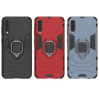 Защитный чехол Strong Guard Ring для Samsung A505F Galaxy A50 / A507F Galaxy A50s / A307F Galaxy A30s Черный