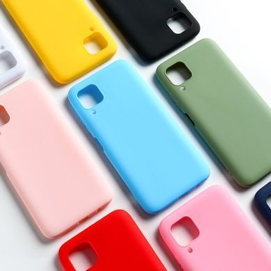 Защитный чехол TPU Matte для Samsung A125F Galaxy A12 / A127F Galaxy A12 Nacho / Galaxy A12s / Galaxy M12 Голубой