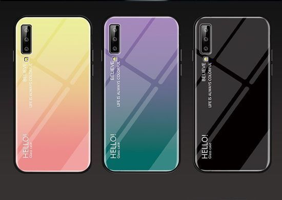 Защитный чехол Hello для Samsung A750 Galaxy A7 2018 Черный