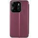 Чохол-книжка Protective для Tecno Spark Go 2023 Бордовий