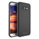 Ударопрочный чохол iPaky TPU+PC для Samsung A320F Galaxy A3 2017 Чорний / Сірий