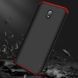 Защитный чехол GKK Full 360 для Xiaomi Redmi 8A Черный / Красный