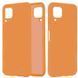 Защитный чехол Liquid Case Full Cover для Huawei P40 Lite Оранжевый