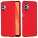 Защитный чехол Liquid Case Full Cover для Samsung A325F Galaxy A32 4G Красный