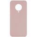 Защитный чехол Liquid Case Full Cover для Xiaomi Redmi K30 Pro / Poco F2 Pro Бежевый