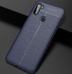 Захисний чохол Leather для Samsung A115F Galaxy A11 / Galaxy M11 Синій