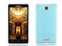 Чехол TPU Ordinary для Lenovo S856 Light Blue