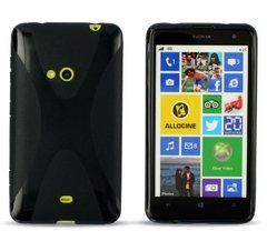 Чехол TPU X-line для Nokia Lumia 625 Черный
