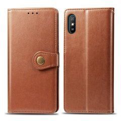 Чохол-книжка Polera Book для Xiaomi Redmi 9A Коричневий