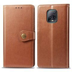 Чохол-книжка Polera Book для Xiaomi Redmi Note 9 Pro / Redmi Note 9S / Redmi Note 9 Pro Max Коричневий