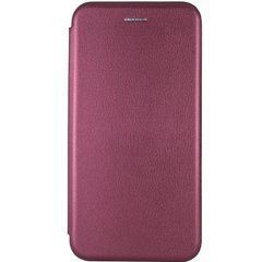Чехол-книжка Protective для Xiaomi Redmi 12 Бордовый