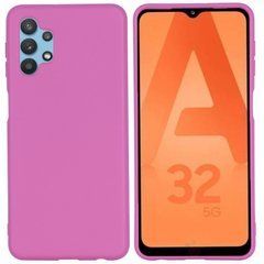 Защитный чехол Liquid Case Full Cover для Samsung A325F Galaxy A32 4G Розовый