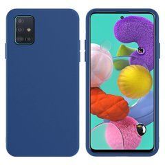 Захисний чохол Liquid Case Full Cover для Samsung A515F Galaxy A51 2020 Синій