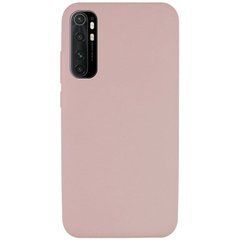Защитный чехол Liquid Case Full Cover для Xiaomi Mi Note 10 Lite Бежевый