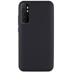 Защитный чехол Liquid Case Full Cover для Xiaomi Mi Note 10 Lite Черный