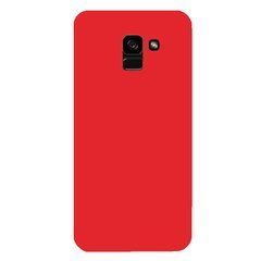 Защитный чехол TPU Matte для Samsung A530 Galaxy A8 2018 Красный