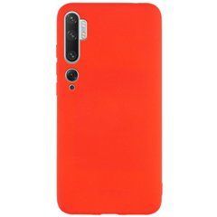 Защитный чехол TPU Matte для Xiaomi Mi Note 10 / Mi Note 10 Pro / Mi CC9 Pro Красный