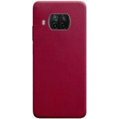Защитный чехол TPU Softon для Xiaomi Mi 10T Lite / Redmi Note 9 Pro 5G Бордовый