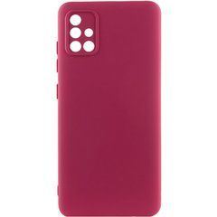 Захисний чохол Lakshmi Case Full Camera для Samsung A515F Galaxy A51 2020 Бордовий