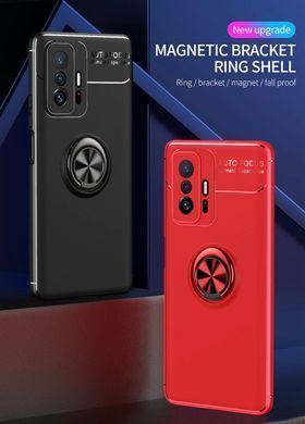 Защитный чехол Color Ring для Xiaomi 11T / 11T Pro Черный