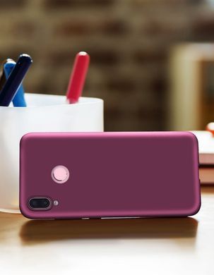 Защитный чехол X-level Guardian для Huawei Y9 2019 Бордовый
