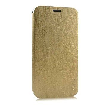 Чехол-книжка Pudini Yusi для Samsung S7562 Galaxy Ace Duos / S7582 Galaxy S Duos 2 Золотистый