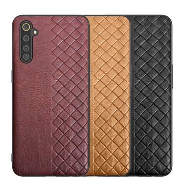 Захисний чохол Double для Realme 6 Pro Бордовий