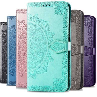 Чохол-книжка Art Book для Tecno Spark 5 Pro Бірюзовий