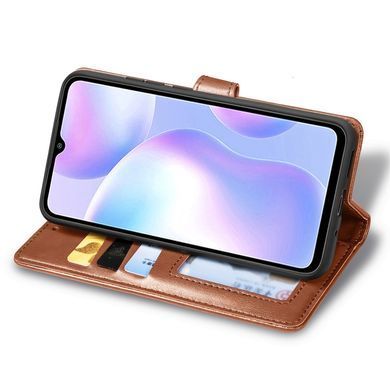 Чохол-книжка Polera Book для Xiaomi Redmi 9A Коричневий