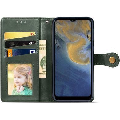 Чехол-книжка Polera Book для ZTE Blade A71 Зеленый