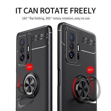 Защитный чехол Color Ring для Xiaomi 11T / 11T Pro Черный