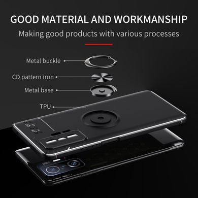 Защитный чехол Color Ring для Xiaomi 11T / 11T Pro Черный