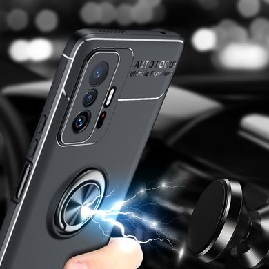 Защитный чехол Color Ring для Xiaomi 11T / 11T Pro Черный