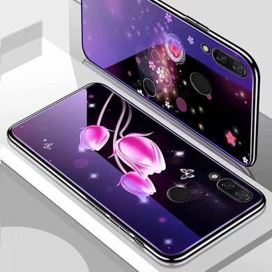 Захисний чохол Fantasy з глянцевими торцями для Xiaomi Redmi 7 (тюльпани) Рожевий