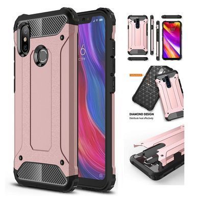 Защитный чехол Hard Guard для Xiaomi Redmi 6 Pro / Xiaomi Mi A2 Lite Черный