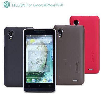 Захисний чохол Nillkin Frosted Shield для Lenovo P770 Білий